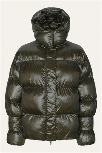 Oval Sqaure - Active Hood Jacket, Dark Army